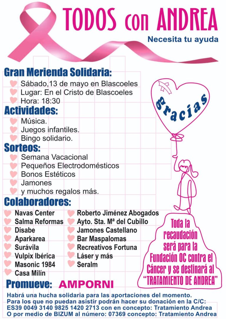 Merienda solidaria en Bascoeles