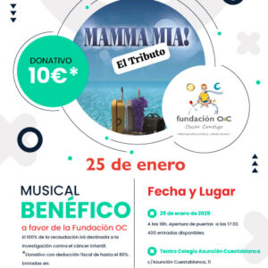 Mamma Mia! en Madrid Fundación OC Contra el cáncer